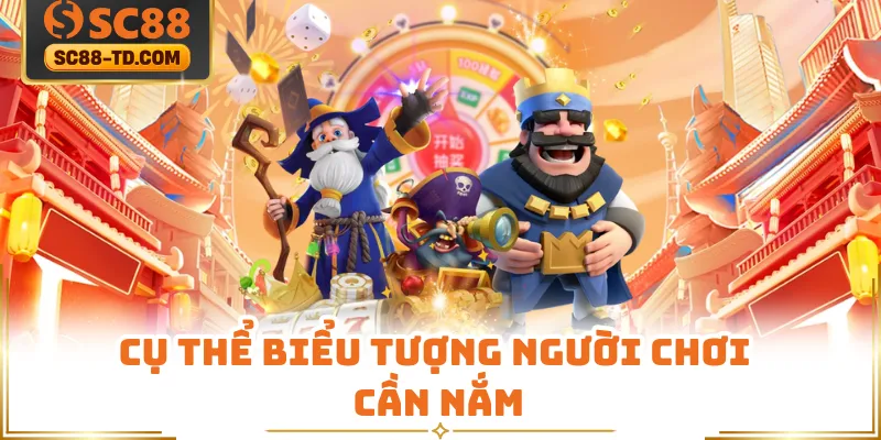 Cụ Thể Biểu Tượng Người Chơi Cần Nắm